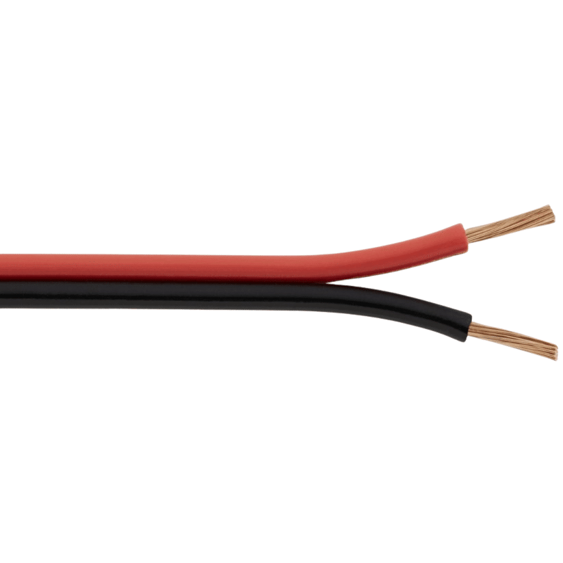 Bonded Parallel GPT Wire, Red/Black, 10AWG