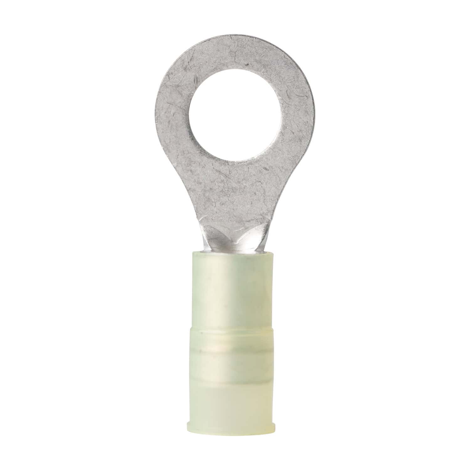 Nylon-Insulated 5/16 Ring Terminal for 12-10AWG